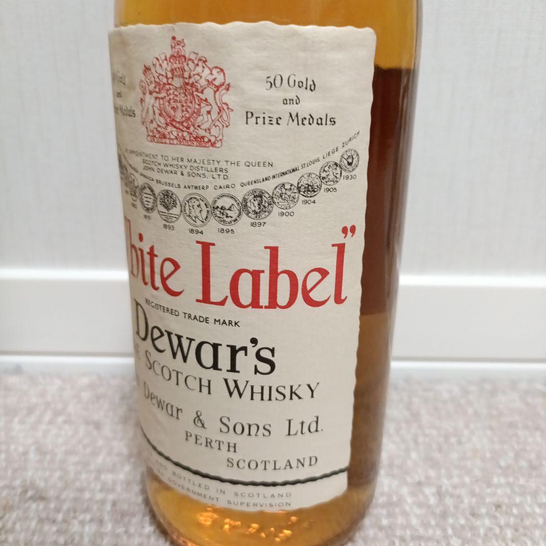 【未開栓】デュワーズ 赤紋章 特級 古酒 Dewar's 希少