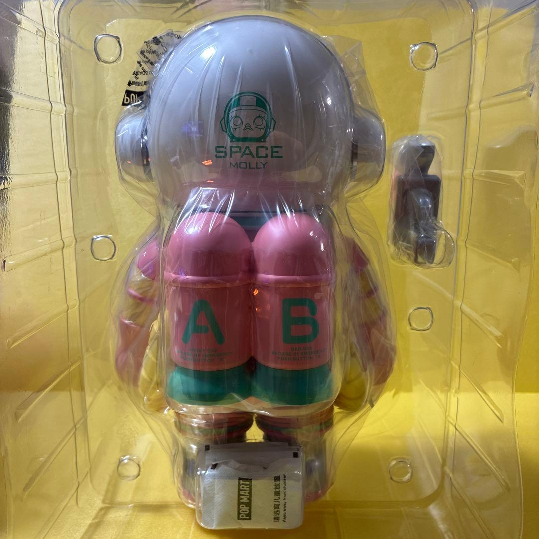 POPMART kennyswork SPACE MOLLY 400% ピンク