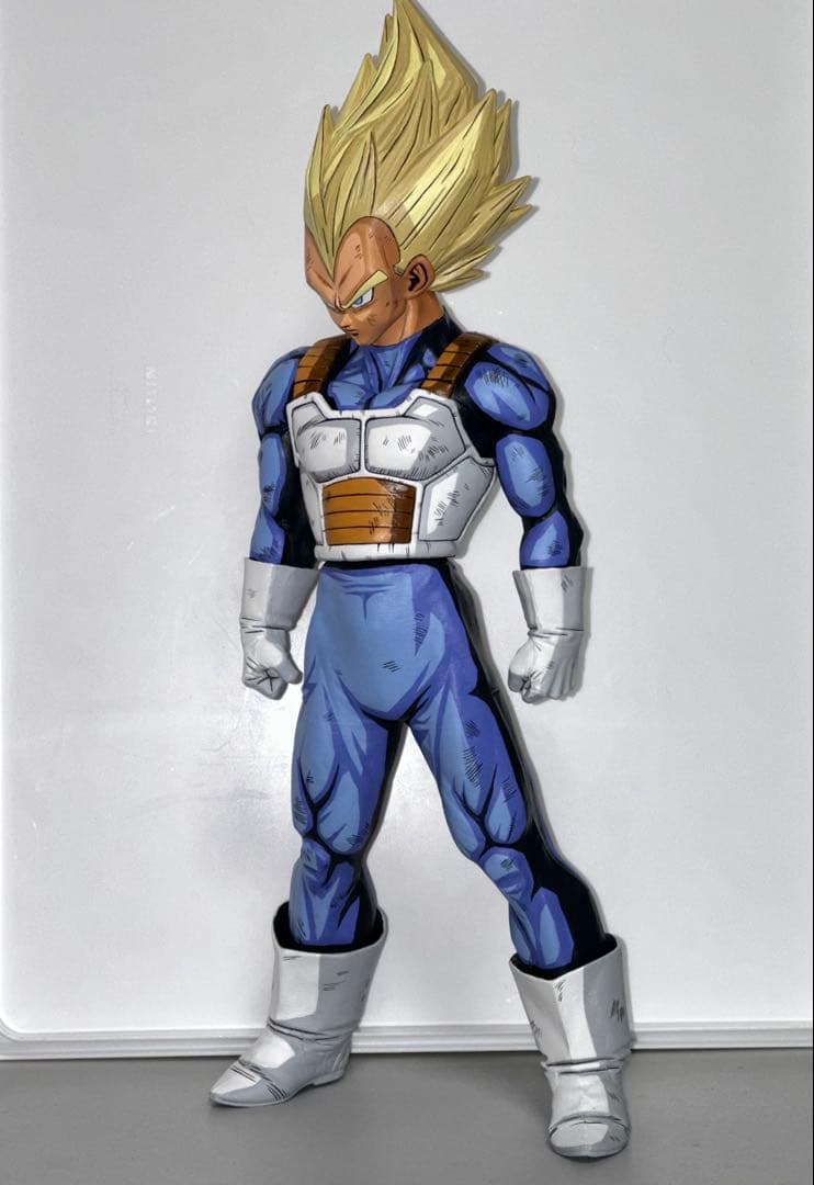 ドラゴンボールフィギュア SMSP 超サイヤ人 ベジータ リペイント 二次元彩色