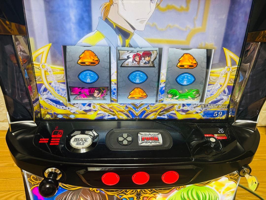 【オートプレイ付き・動作おｋ】パチスロ　スマスロ コードギアス 反逆のルルーシュ