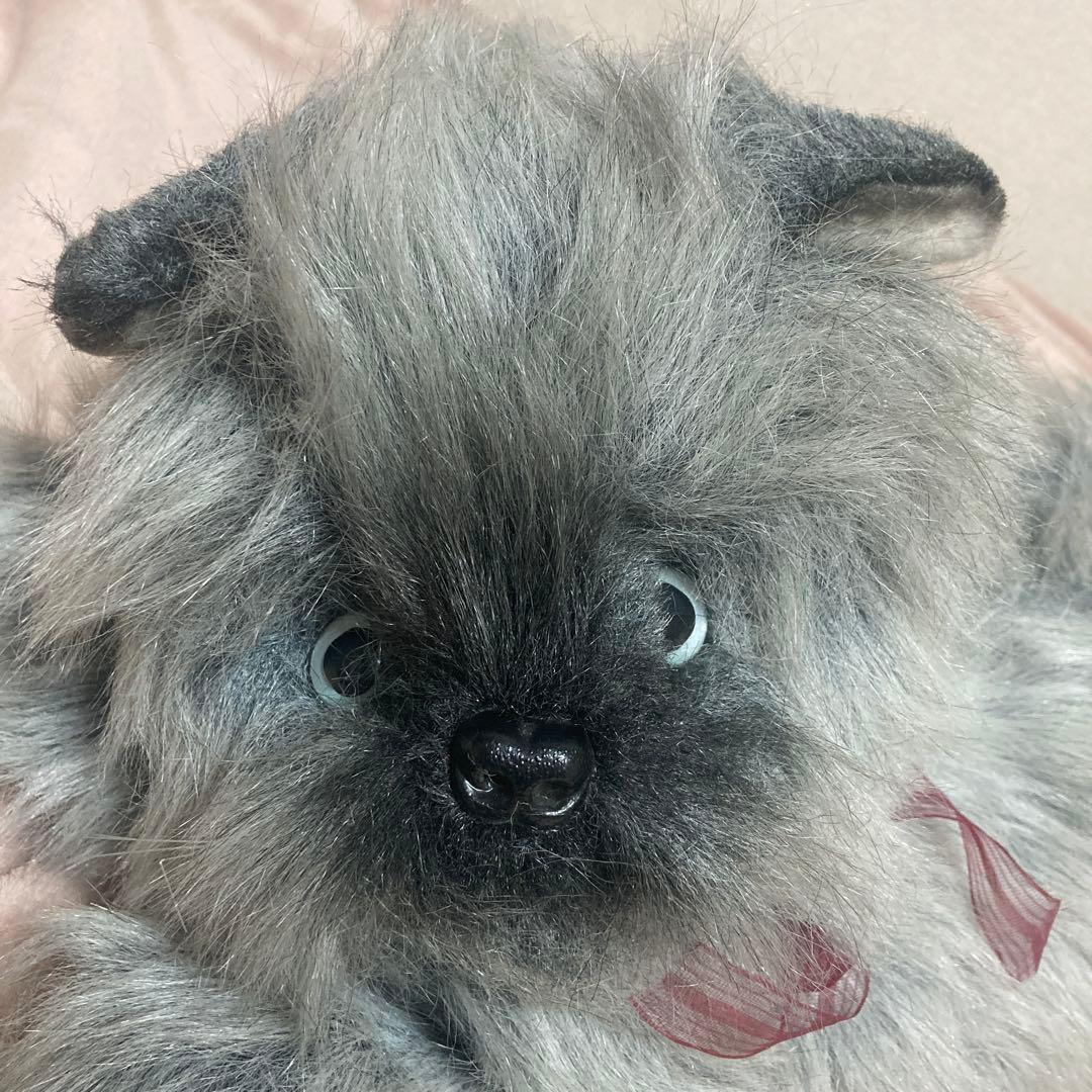 昭和レトロ　ヴィンテージ 株エルフ　犬　大きなぬいぐるみ　中古品