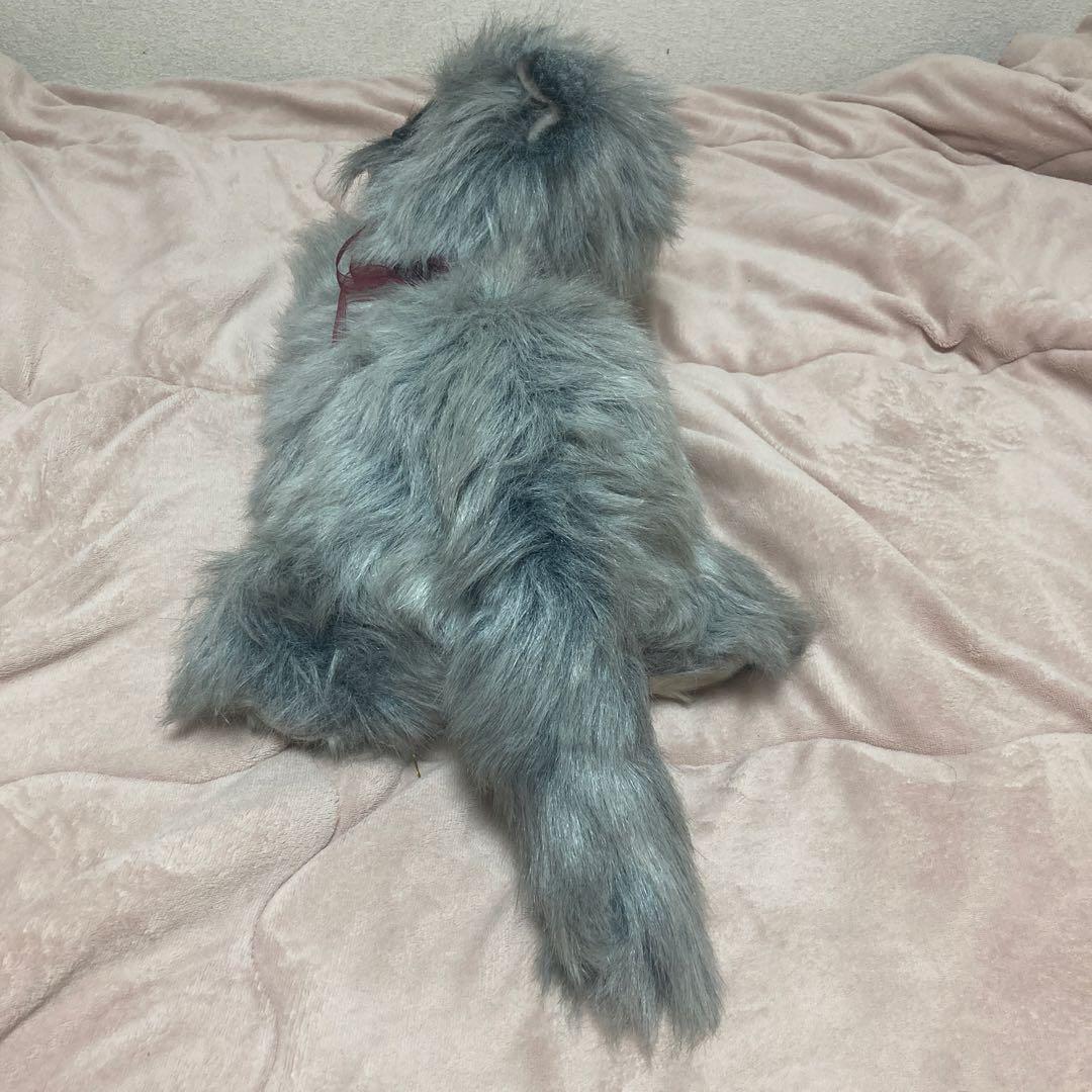 昭和レトロ　ヴィンテージ 株エルフ　犬　大きなぬいぐるみ　中古品