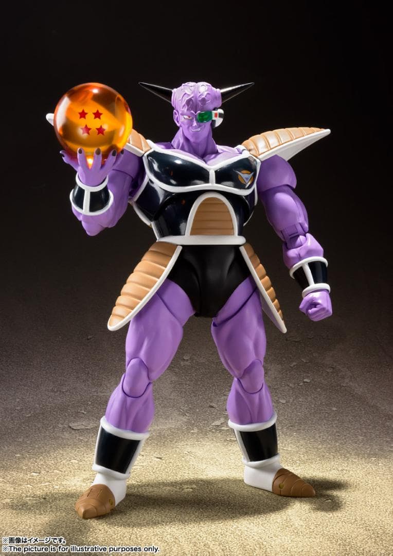 S.H.Figuarts ギニュー特戦隊　5体