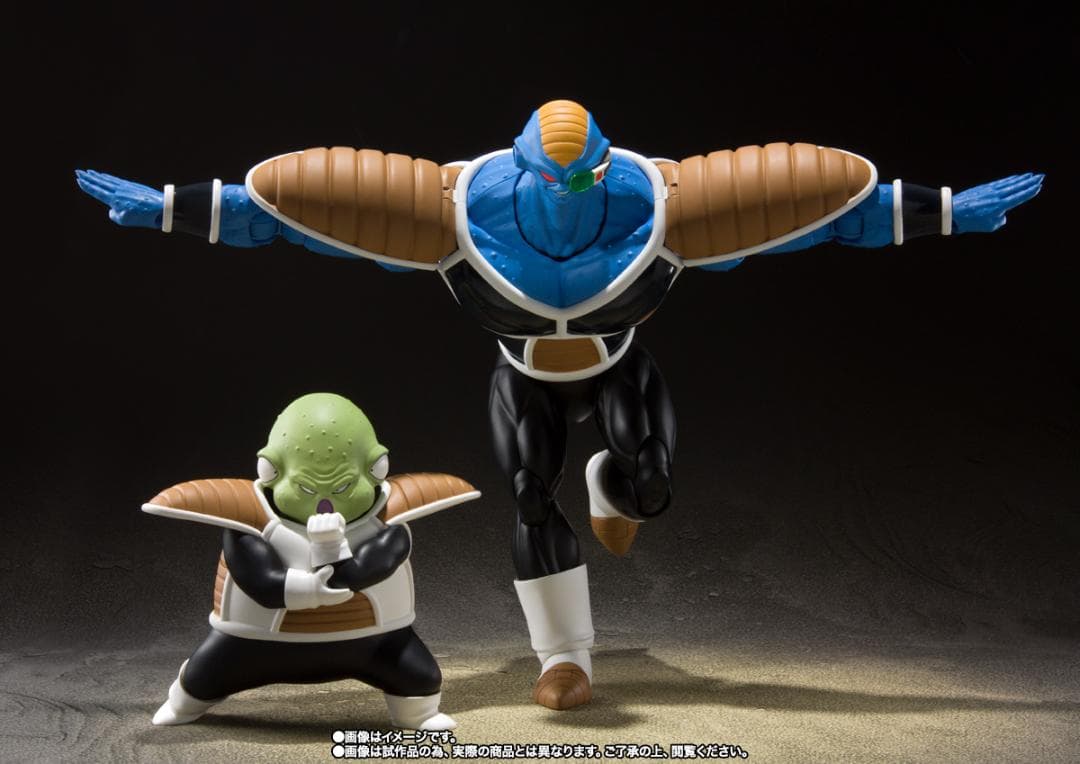 S.H.Figuarts ギニュー特戦隊　5体