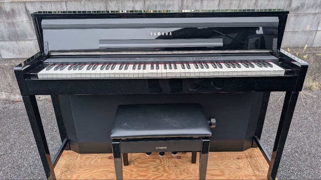 送料込み YAMAHA 電子ピアノ CLP-S408PE 12年製 激激可愛い♥