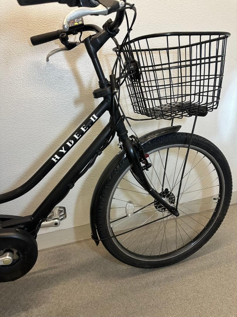 配送可ＢＲＩＤＧＥＳＴＯＮＥブリヂストンＨＹＤＥＥⅡハイディⅡ電動アシスト自転車