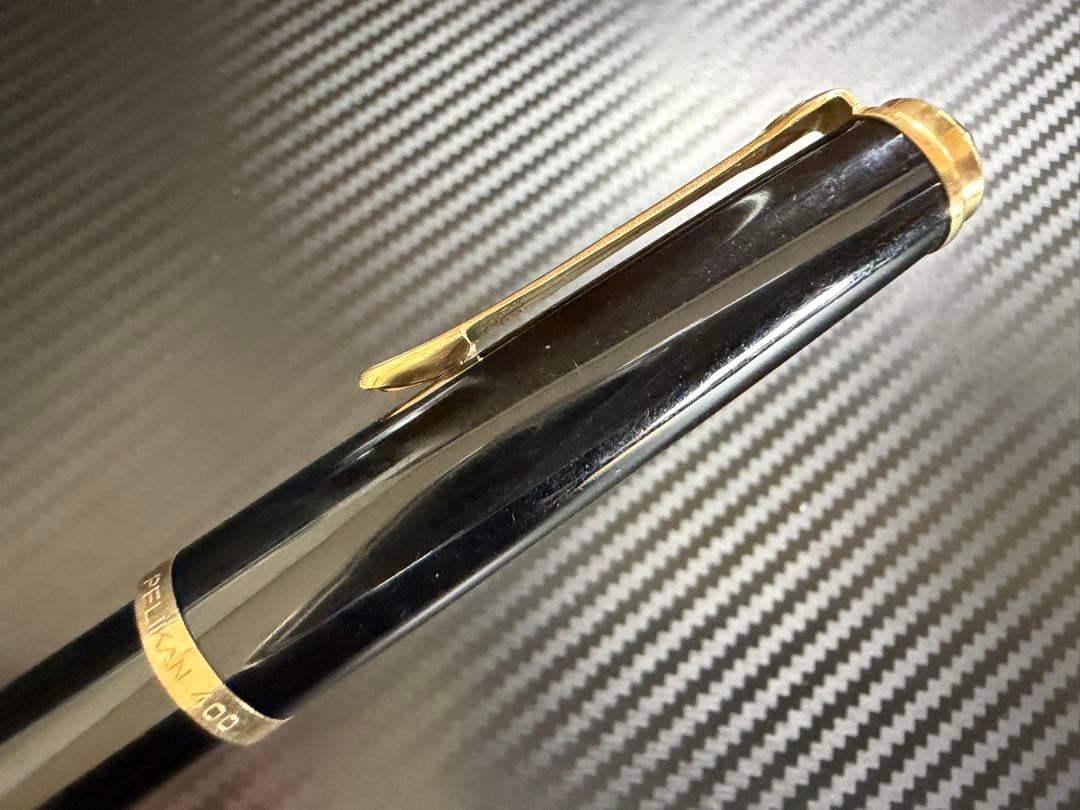 美品 ペリカン 400NN M&K ブラック EF 極細字 万年筆