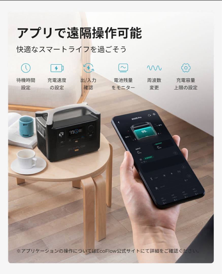 【未使用】EcoFlow  Pro 720Wh ポータブル電源｜防災