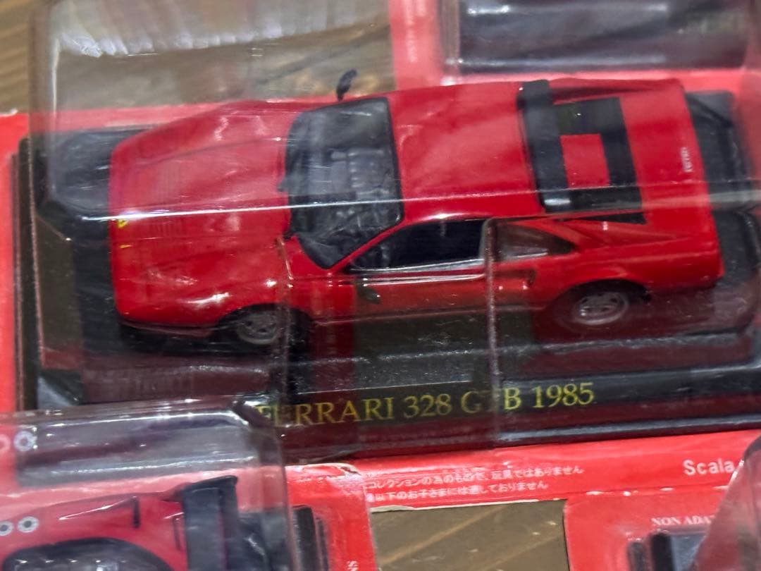 Ferrari 328 GTS 1985 等々含むミニカー 10台セット