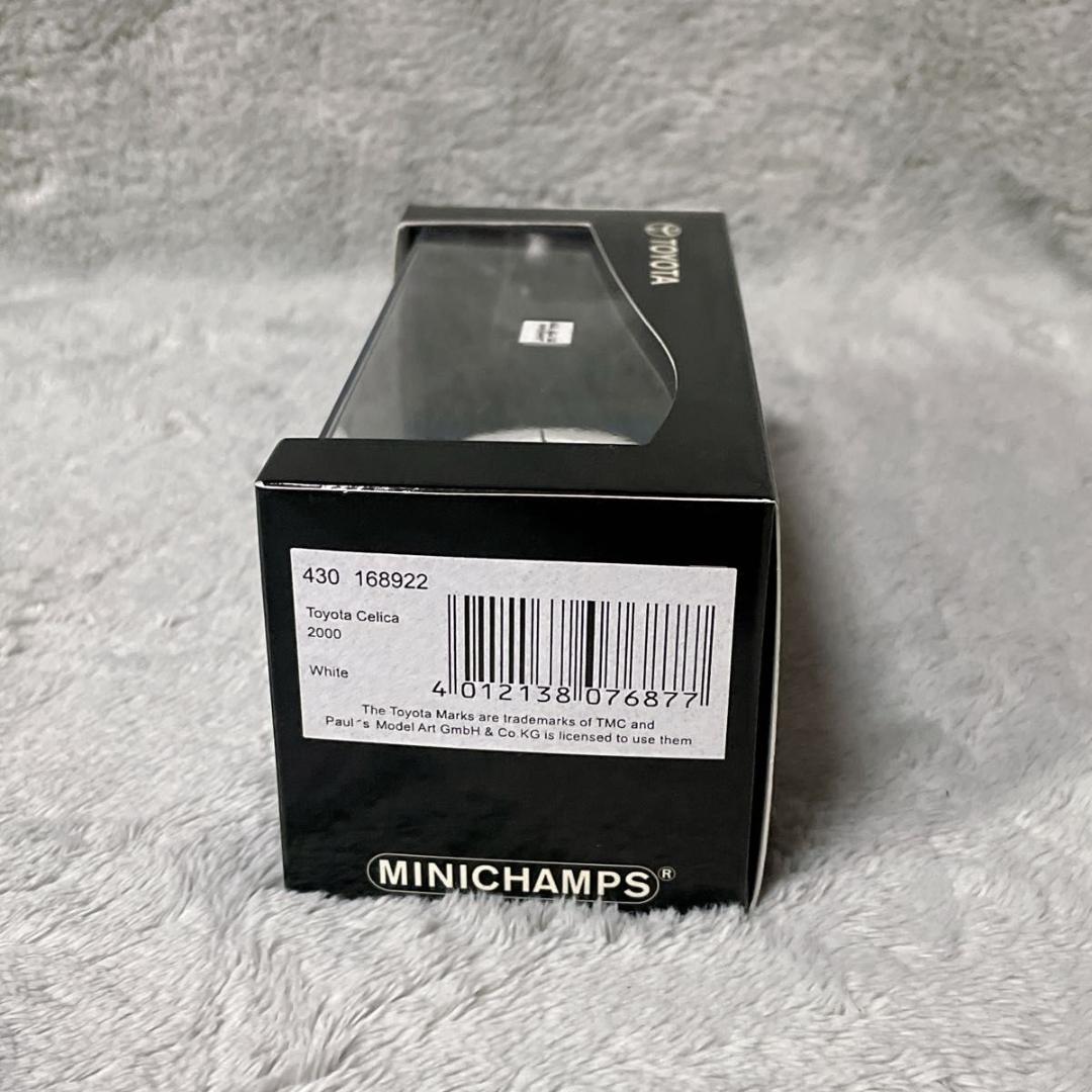 MINICHAMPS トヨタ セリカ 1/43 ミニカー ミニチャンプス
