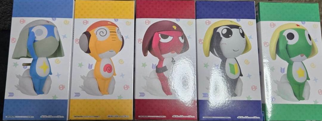 ケロロ軍曹 ソフビ フィギュア SOFVIMATES コンプリートセット タママ