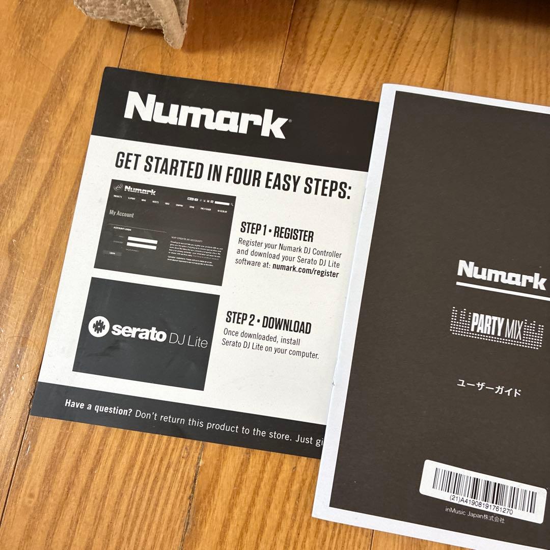 Numark PARTY MIX DJコントローラー 動作品