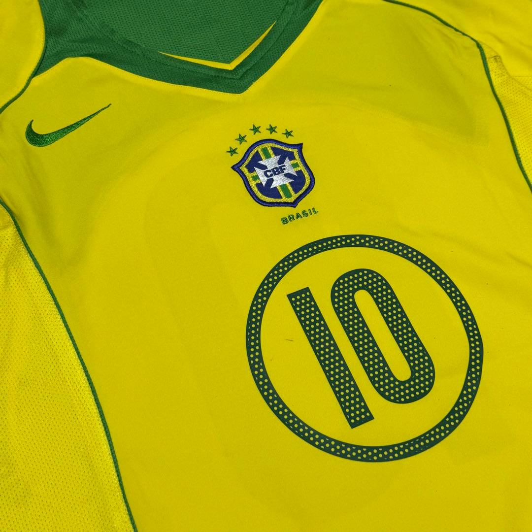ブラジル代表 2004 #10 ロナウジーニョ ユニフォーム