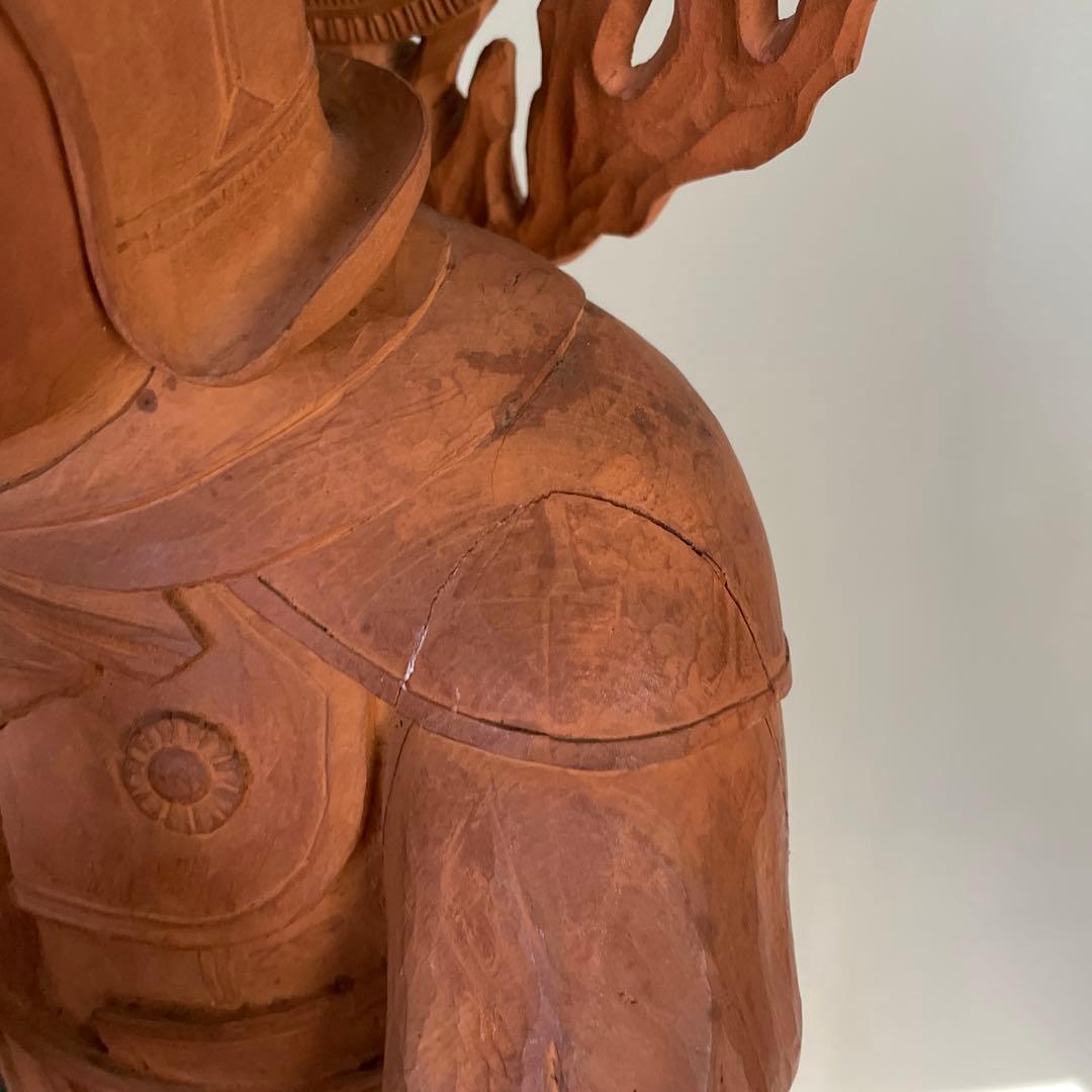 安底羅大将　仏像　約90cm 特大