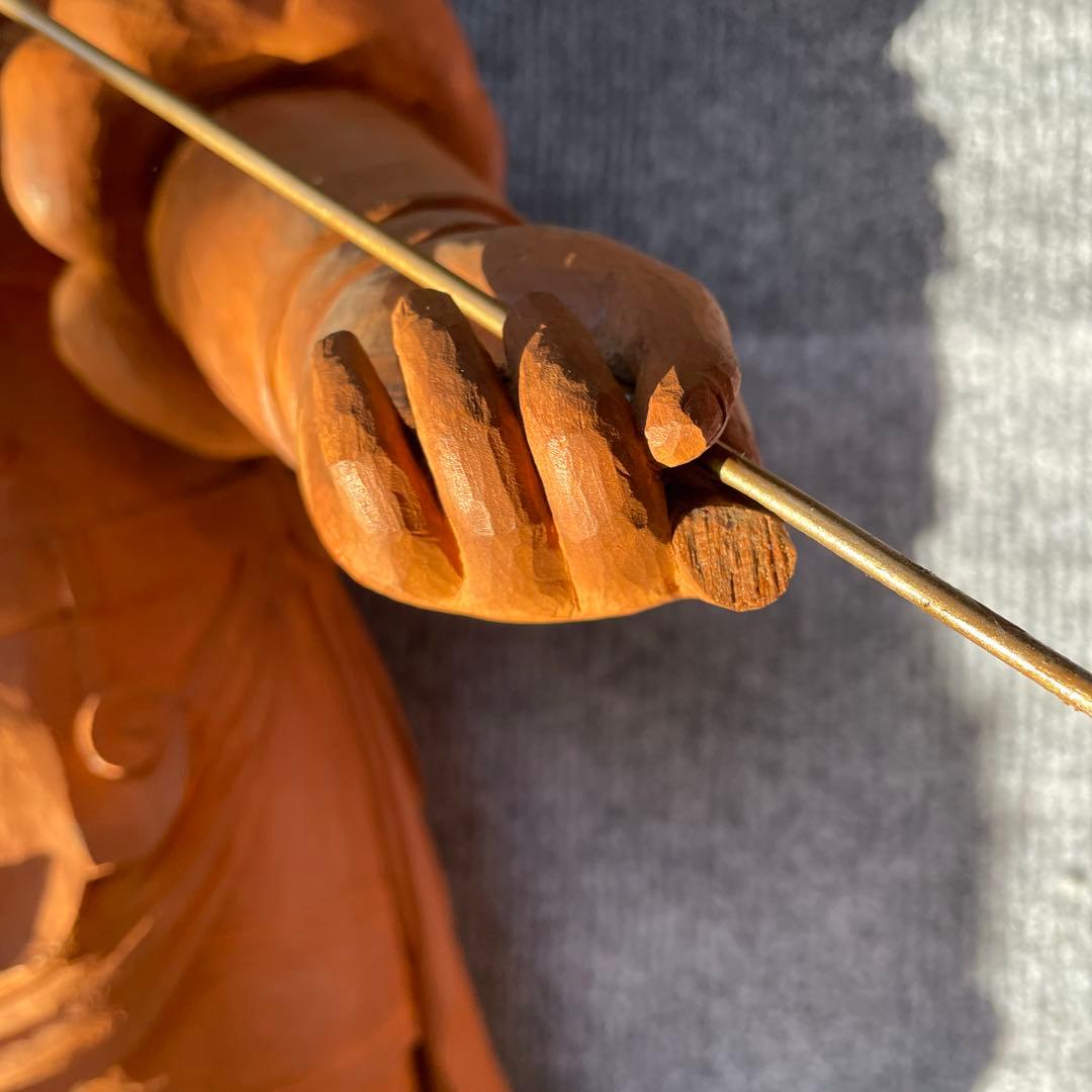 安底羅大将　仏像　約90cm 特大