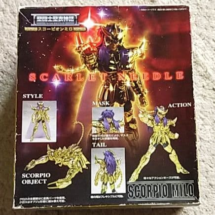 【美品】聖闘士聖衣神話〈スコーピオン ミロ〉蠍座（黄金聖闘士）聖闘士星矢