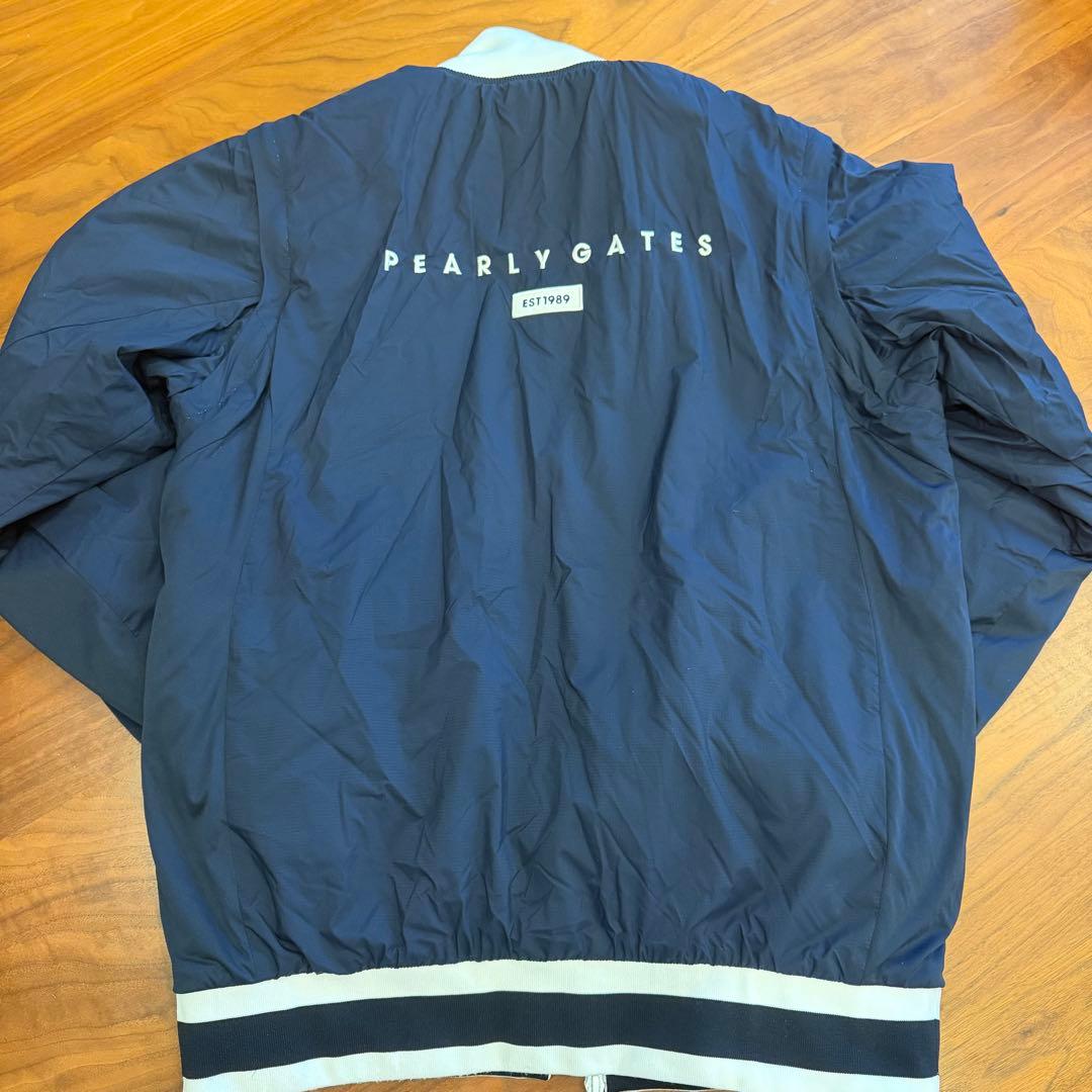 PEARLY GATES PERTEX 中綿 リバーシブル ジャケット 袖脱着可