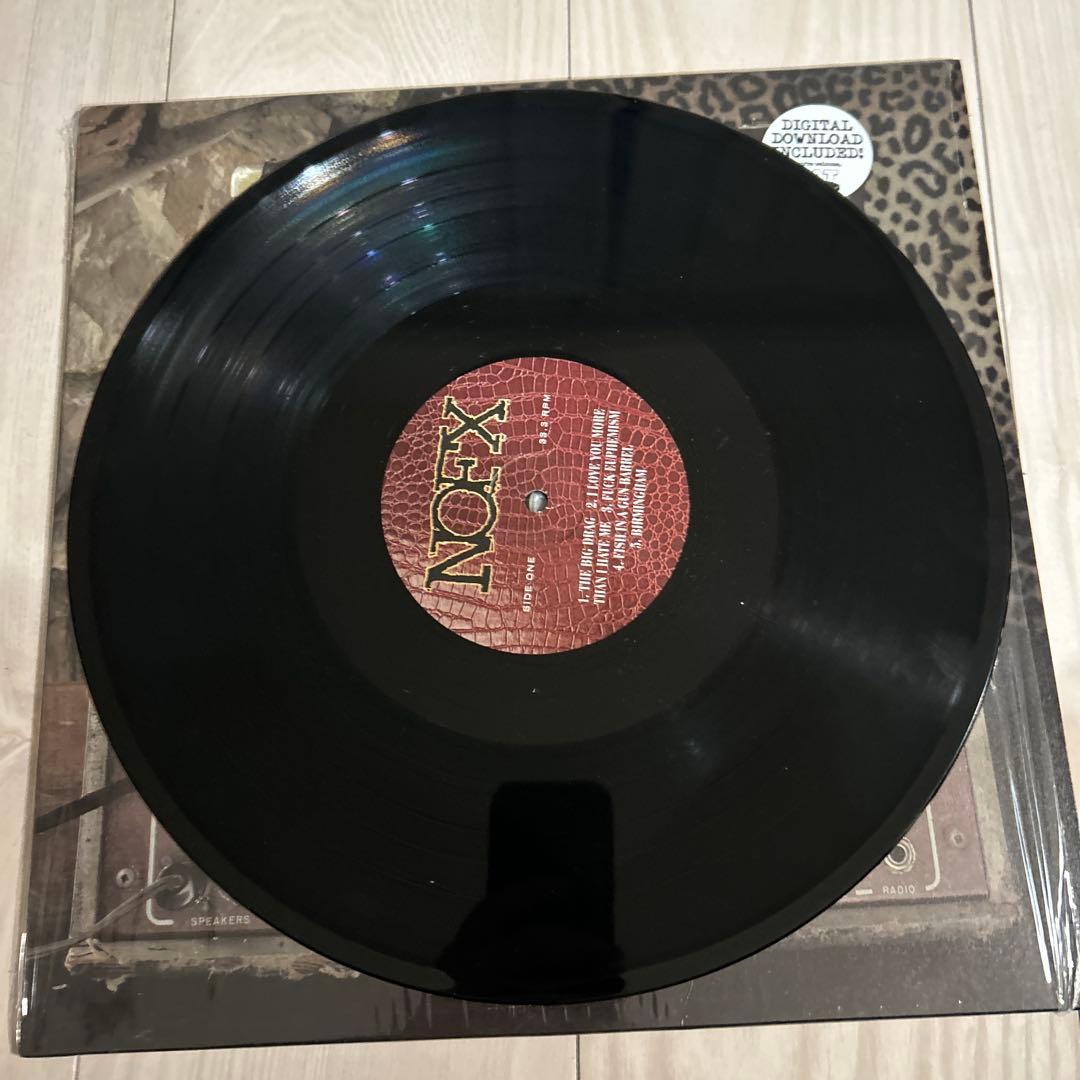 NOFX Single Album 黒レコード デジタルダウンロード付き