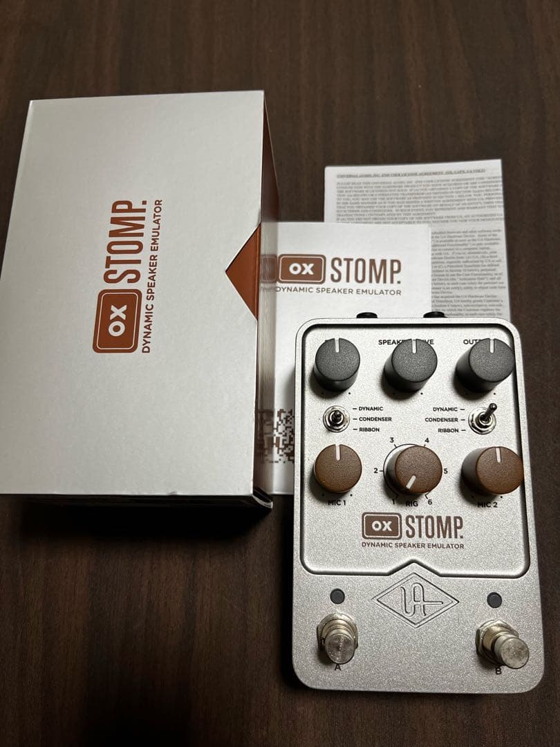 美品UAFX OX STOMP Dynamic Speaker Emulator