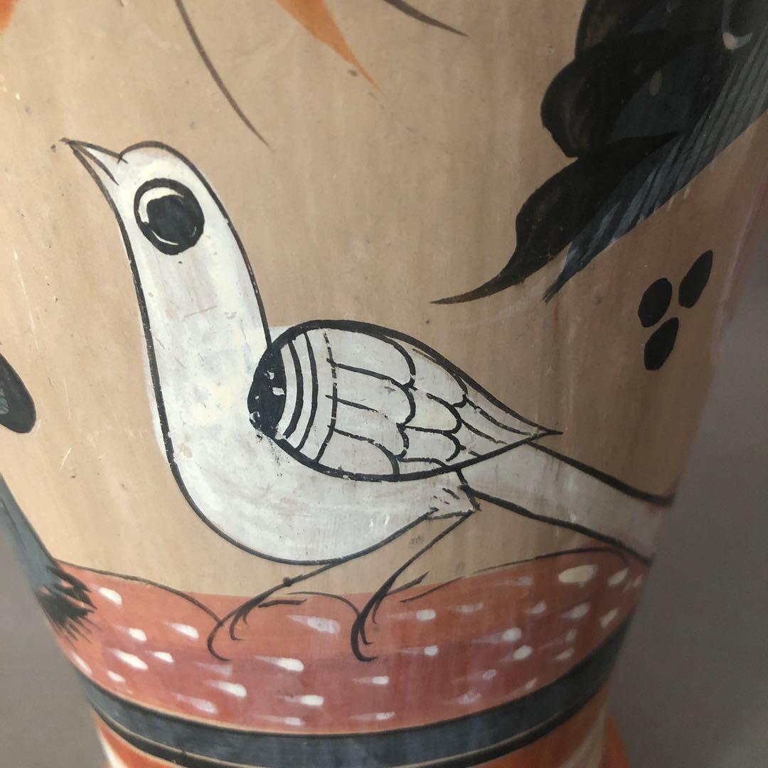 メキシコ　トナラ焼の壺