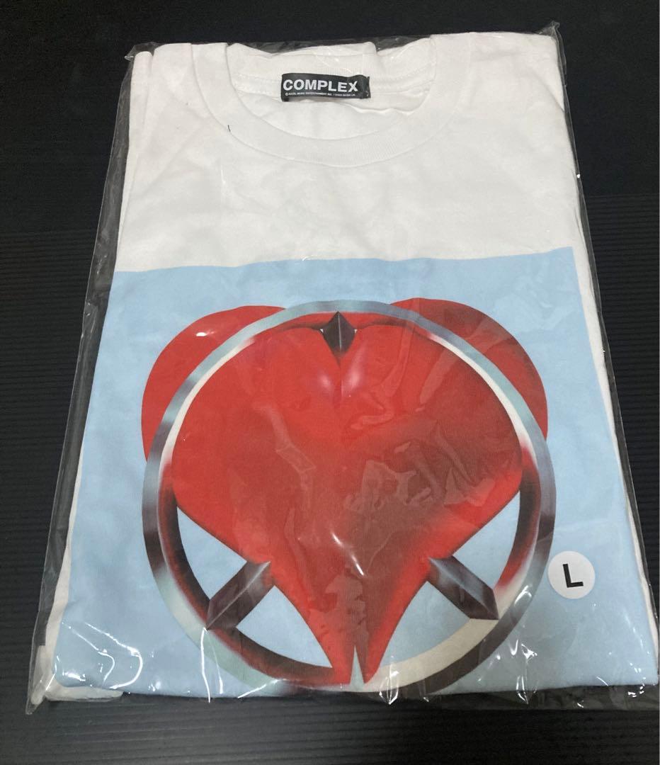 COMPLEX 日本一心 ピースハートTシャツ L