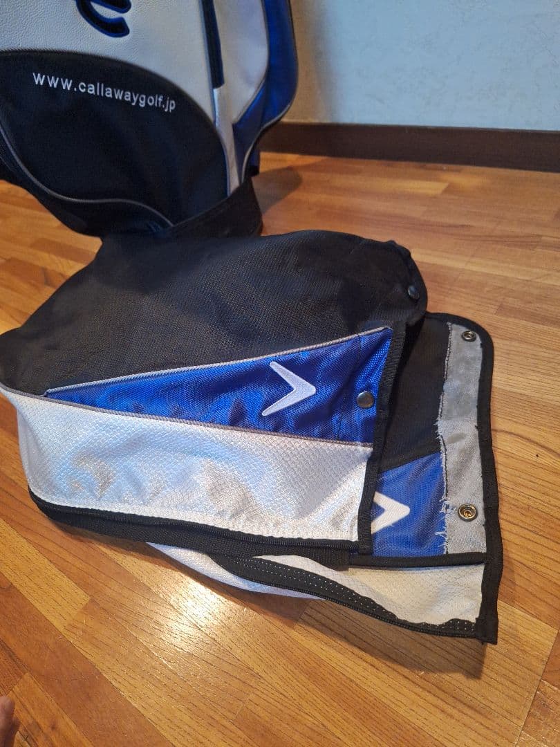 Callaway WARBIRD ブルー ゴルフキャディバッグ フード付き 単品