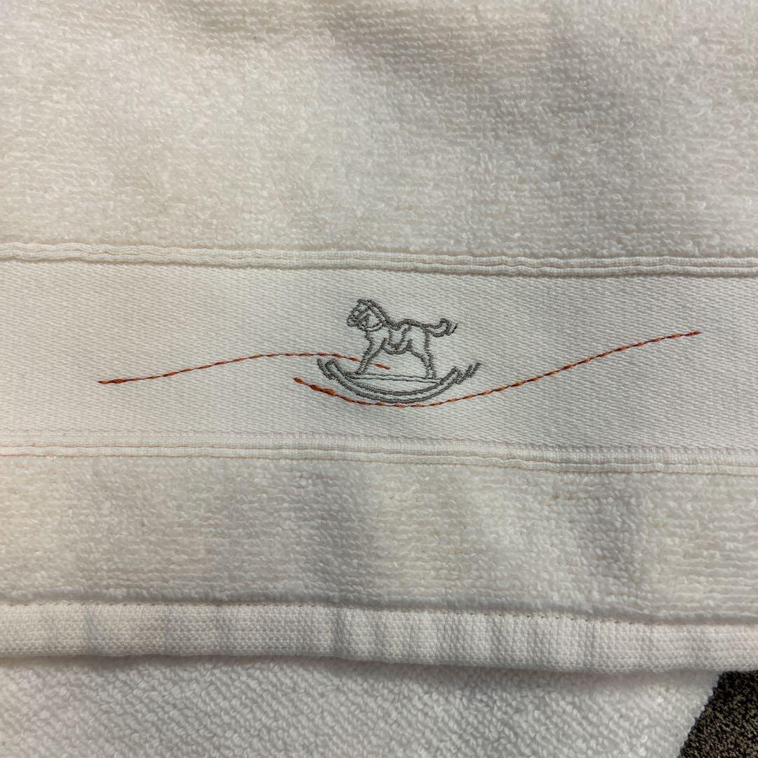 HERMES/エルメス　タオル　ミニタオル　おくるみ　バスラップ　ブランケット