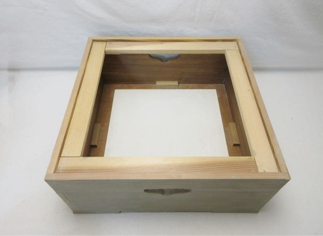 美品 茶道具 焼杉磨入子 置炉 釜師 清光作筒釜 ヤマキ電熱器 3点セット紙箱