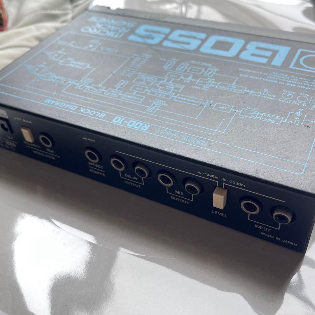 BOSS RDD-10 デジタルディレイ　マイクロラックシリーズ　動作良好