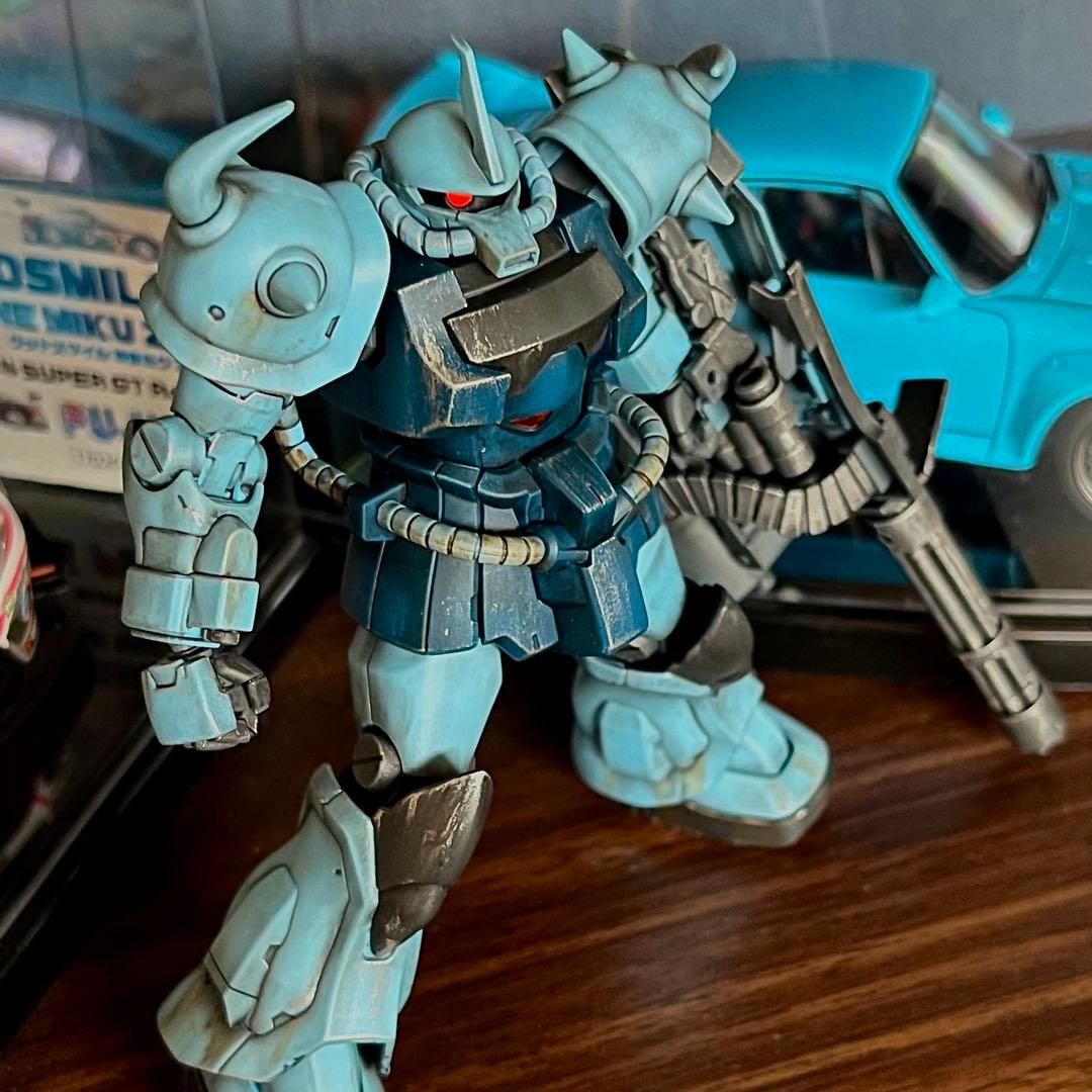 グフカスタム　ガンダムEz8 陸戦型ガンダム　08小隊シリーズセット完成品