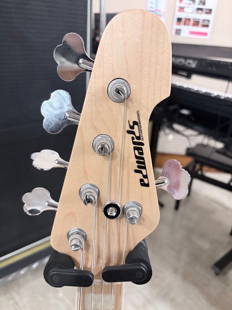 edwards エレキベース ブラック 34インチ