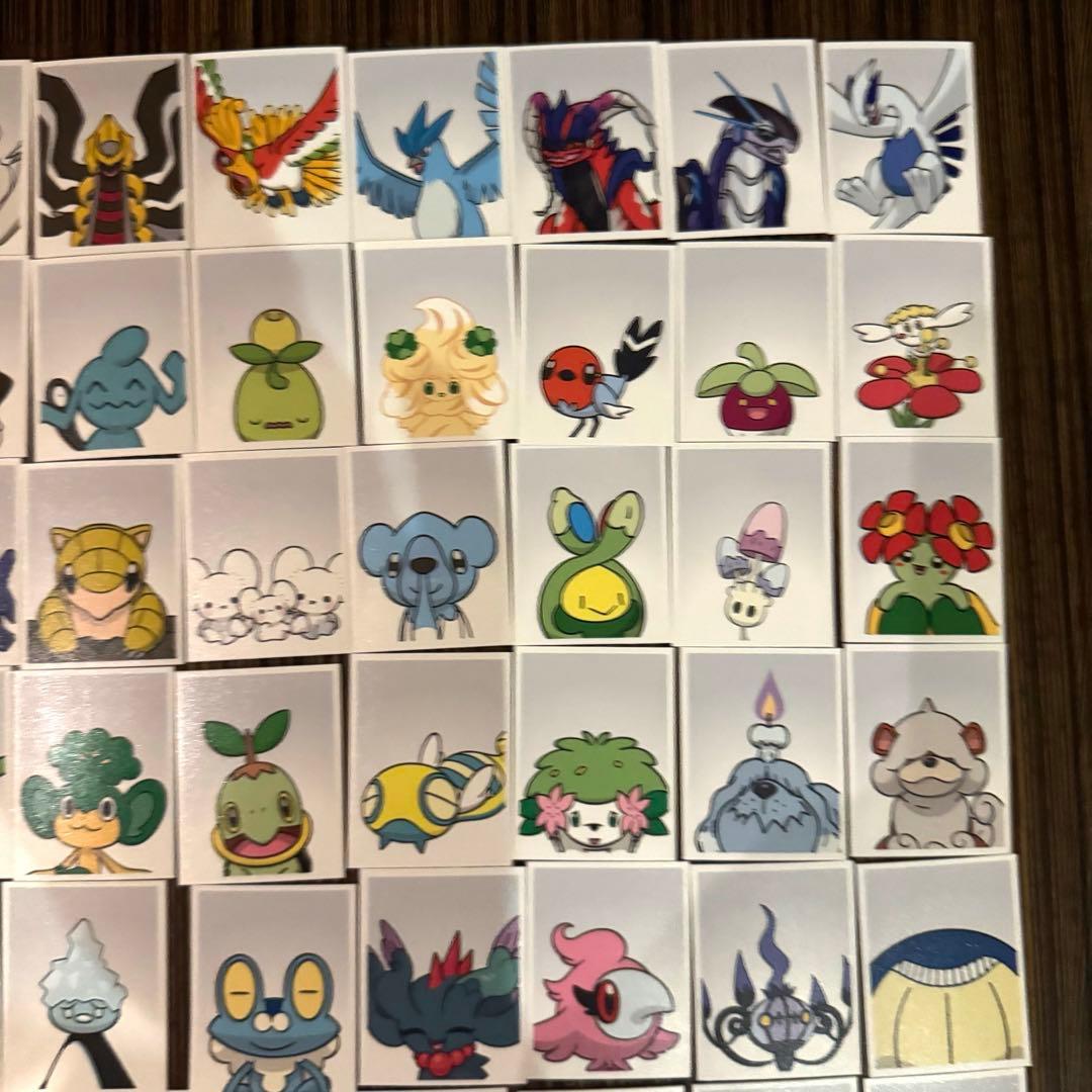 【韓国限定】ポケモンタウン2025withロッテ　証明写真ver2 84枚セット