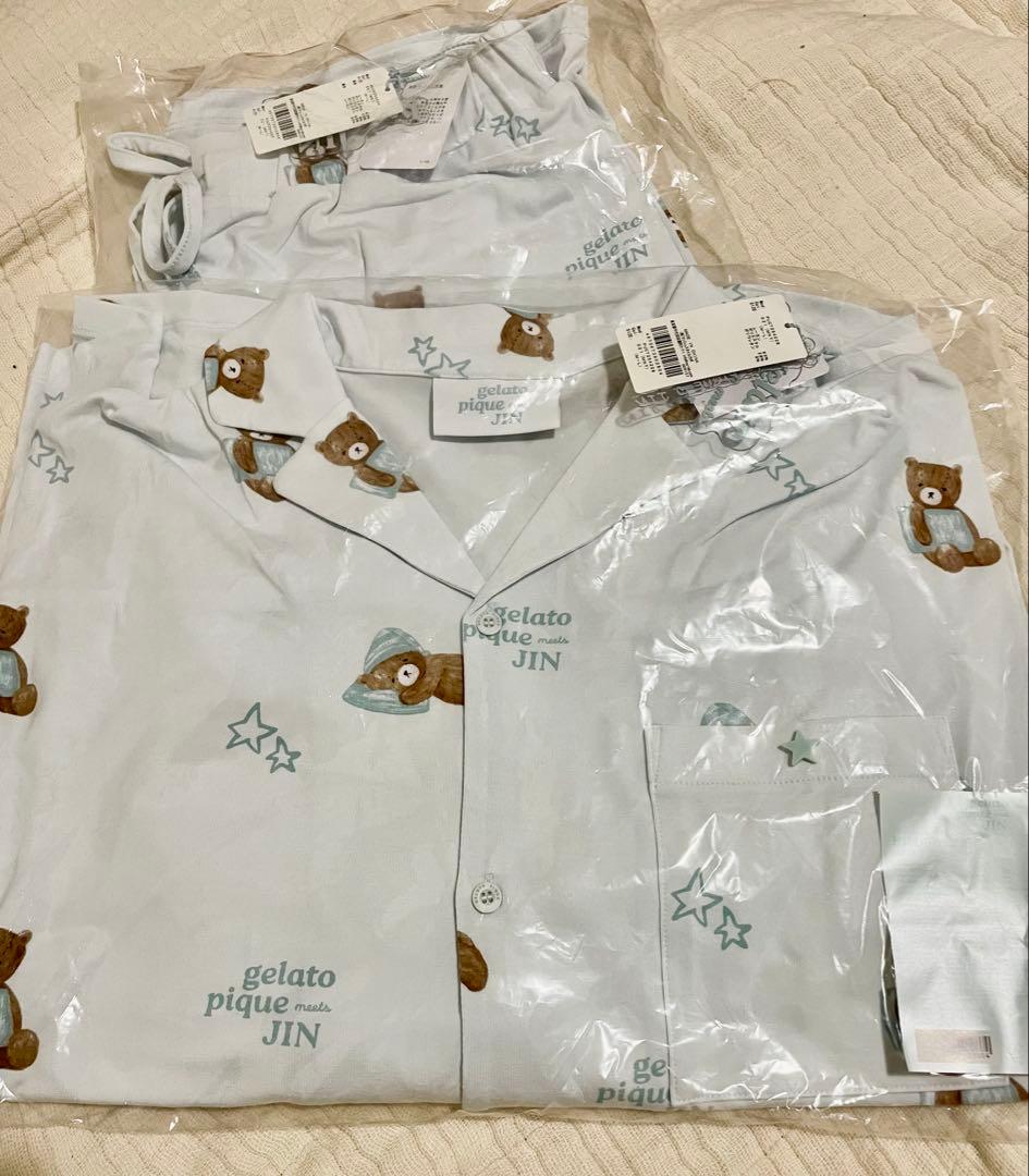 新品未開封 3点セットgelato pique JIN カーディガンとパジャマ