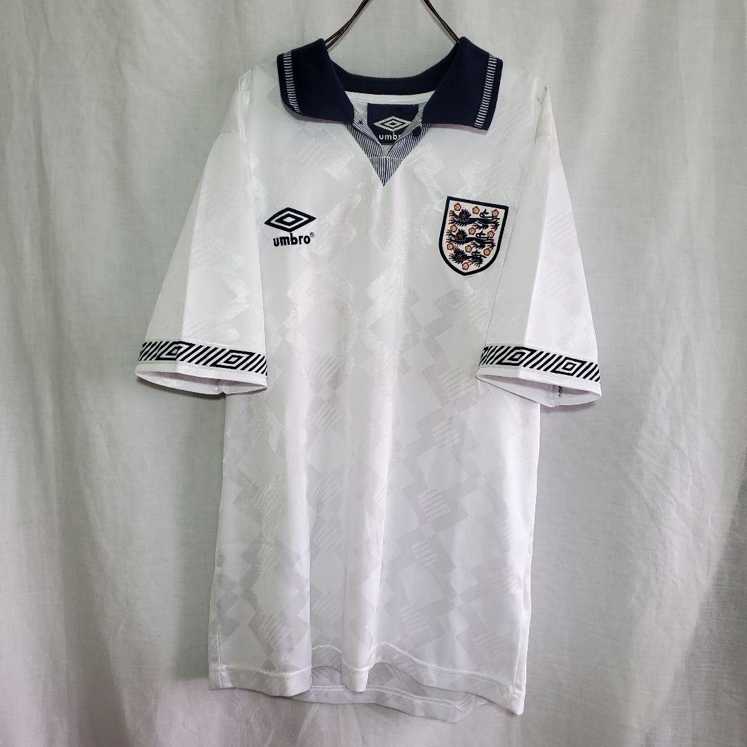 umbro アンブロ イングランド代表　復刻 ガス 白 ユニフォーム