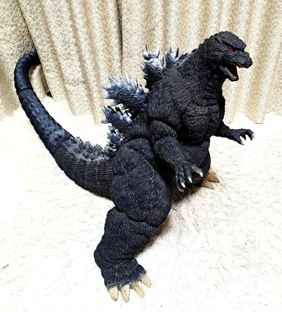 美品　愛蔵版 ゴジラ 特大 フィギュア バンダイ 1994年製