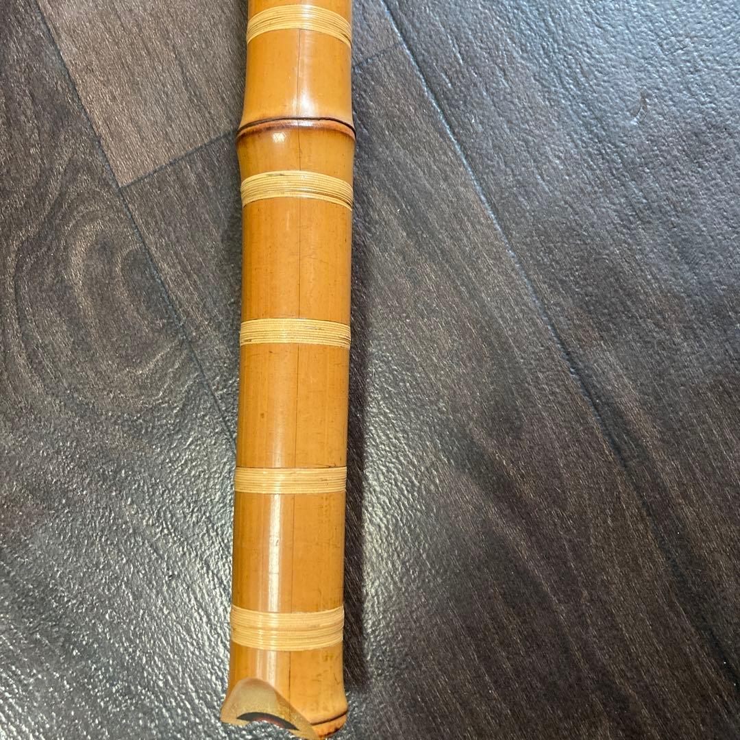 尺八　詳細不明　約48cm 補修アリ