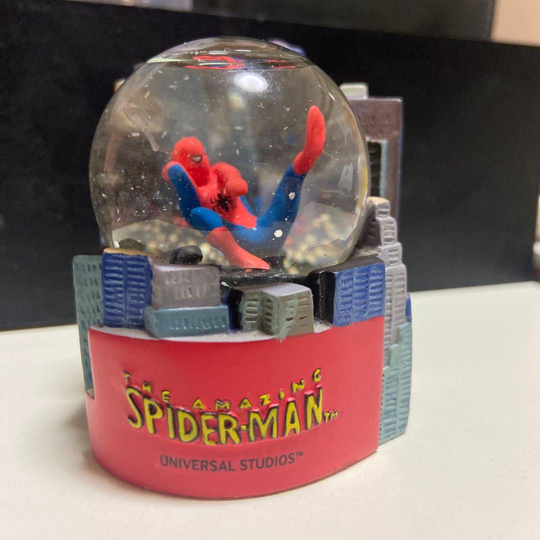 スパイダーマン　スノードーム　ユニバーサルスタジオ　オーランド　フロリダ