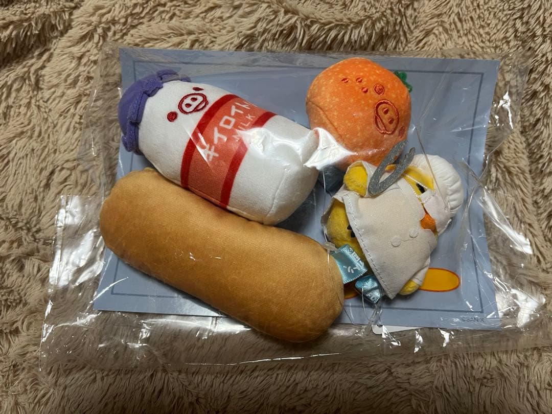 キイロイトリ学園　キイロイトリストア　キイロイトリ　給食ぬいぐるみセット