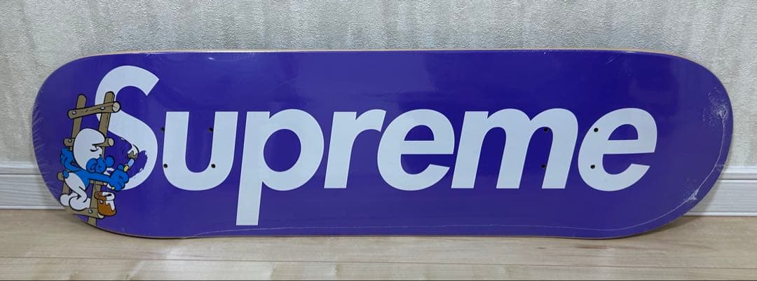 スケートボード Supreme 20AW smurfs skateboard