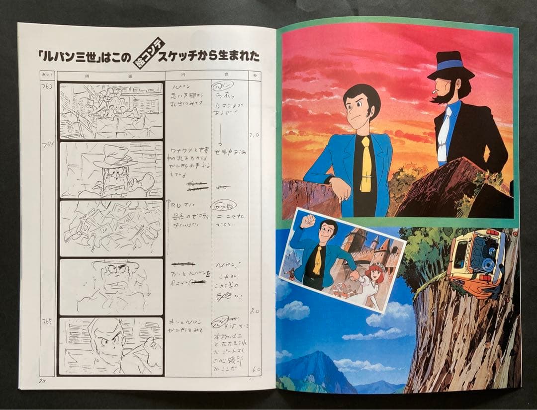ルパン三世カリオストロの城(宮崎駿監督)パンフレット奇跡の美品 MANIAX!