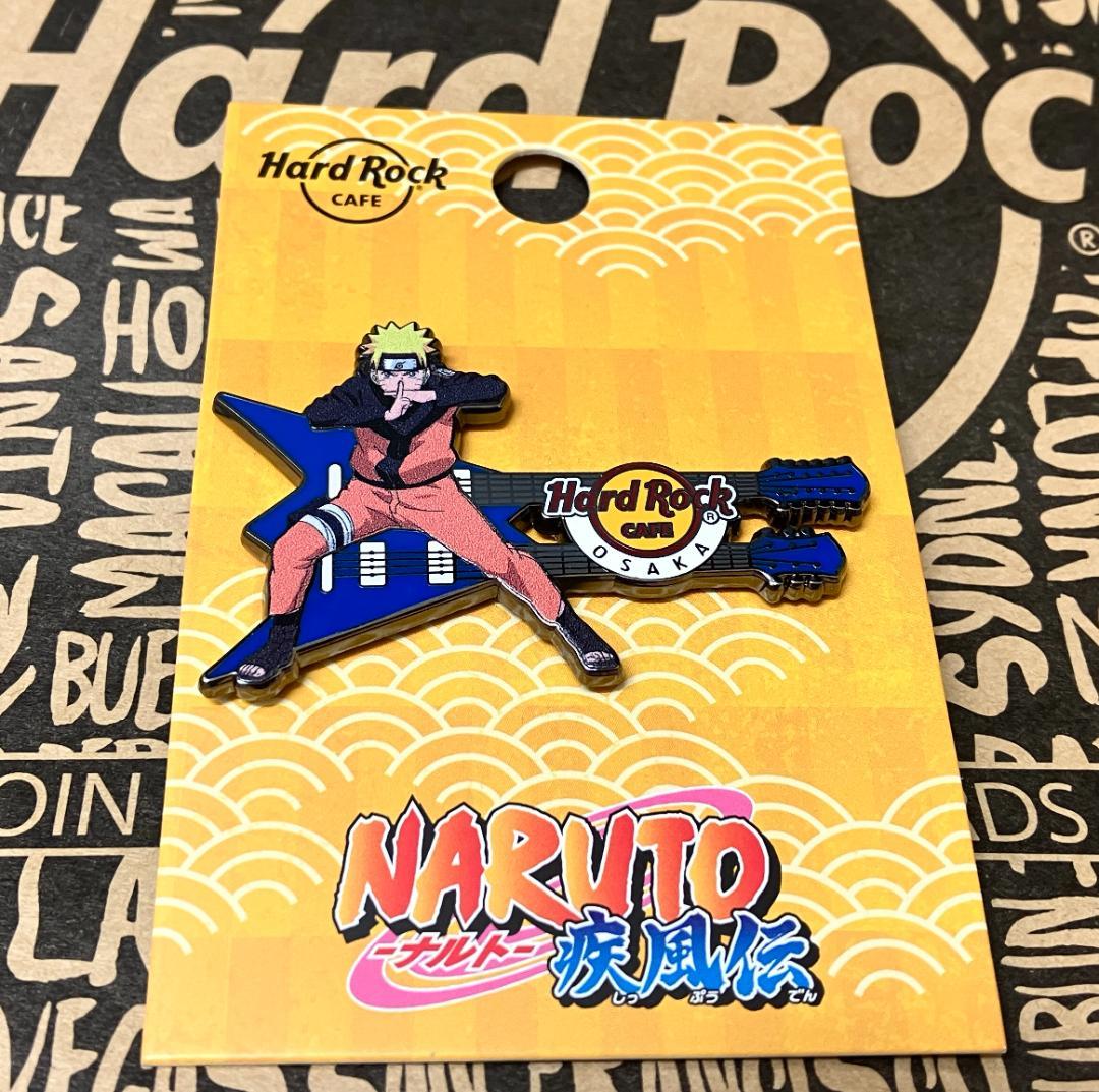 特価❤️ハードロックカフェ◆5店舗・6点◆NARUTO ナルト 【限定】ピンバッジ