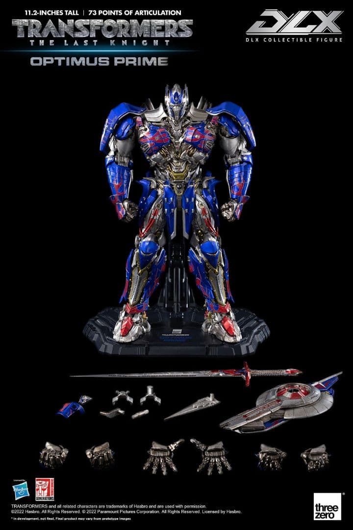 threezero オプティマスプライム トランスフォーマー 騎士王