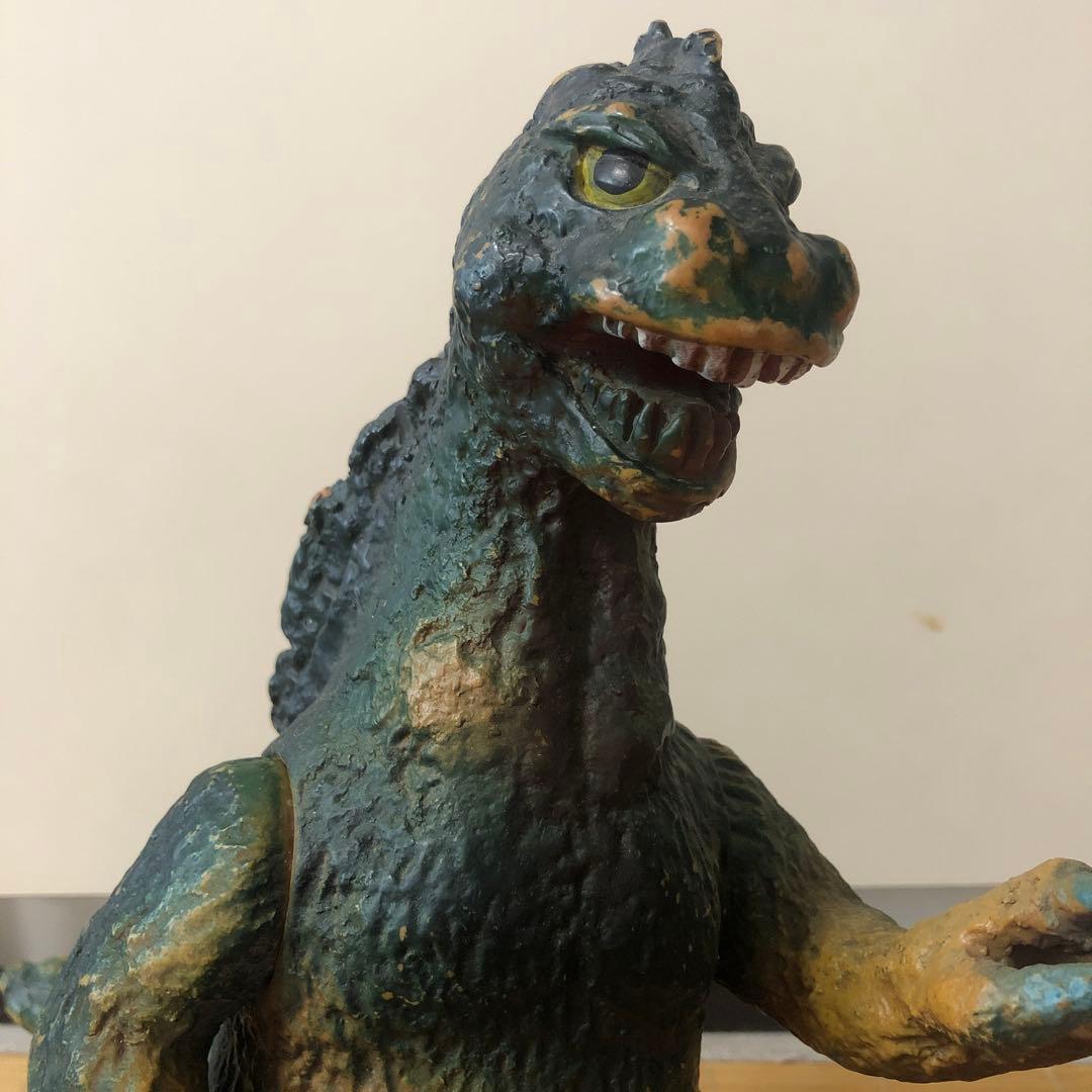 当時物　ゴジラ　ソフビ
