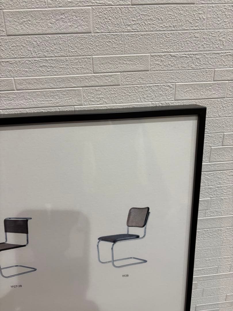 ヴィトラ Vitra 非売品ポスター アルミフレーム付き