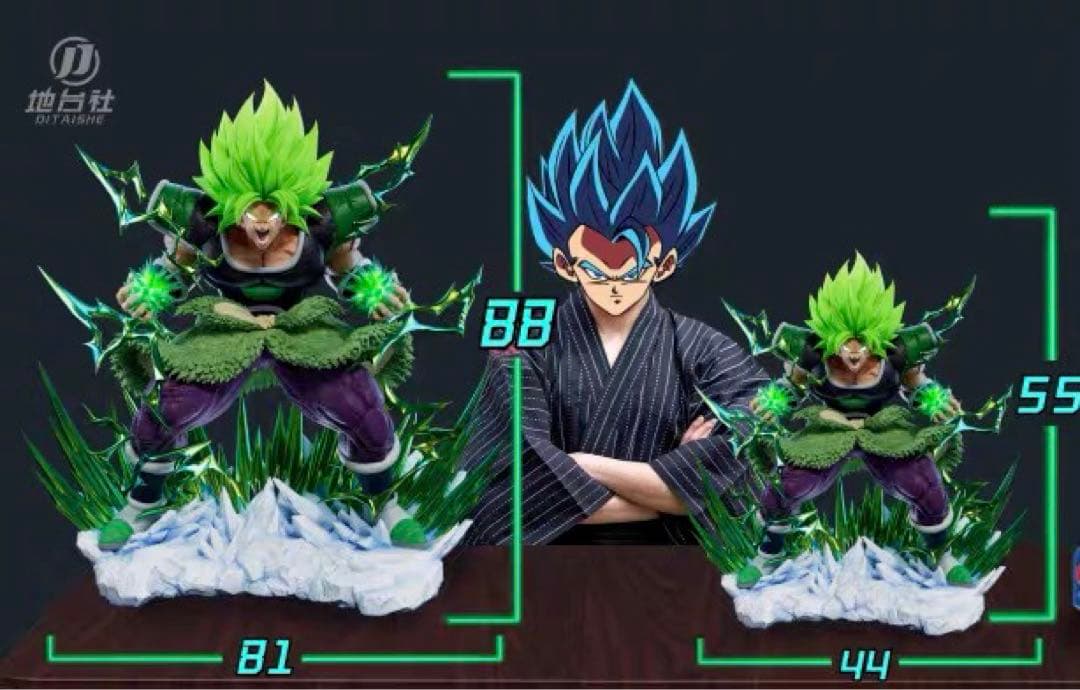 ドラゴンボール １／３スケール ブロリー フィギュア ガレージキット