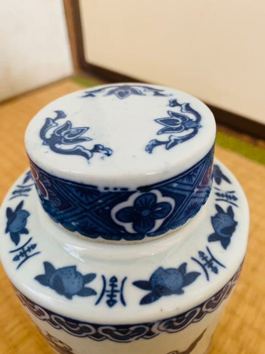 中国清時代染付(青花)茶器
