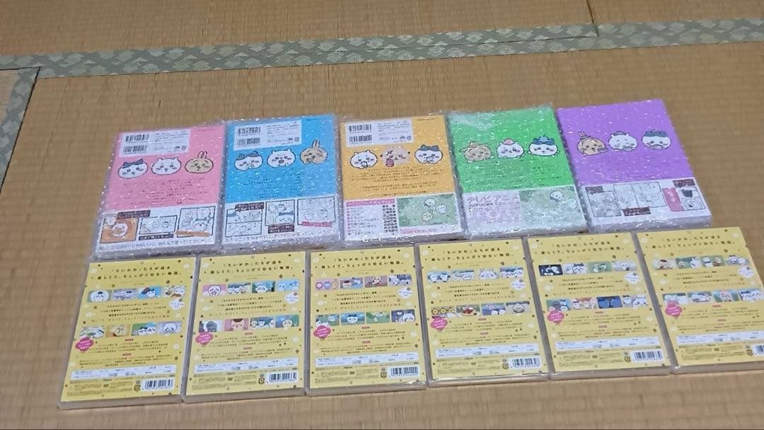 【11点セット】ちいかわ　DVD 6本、本5冊