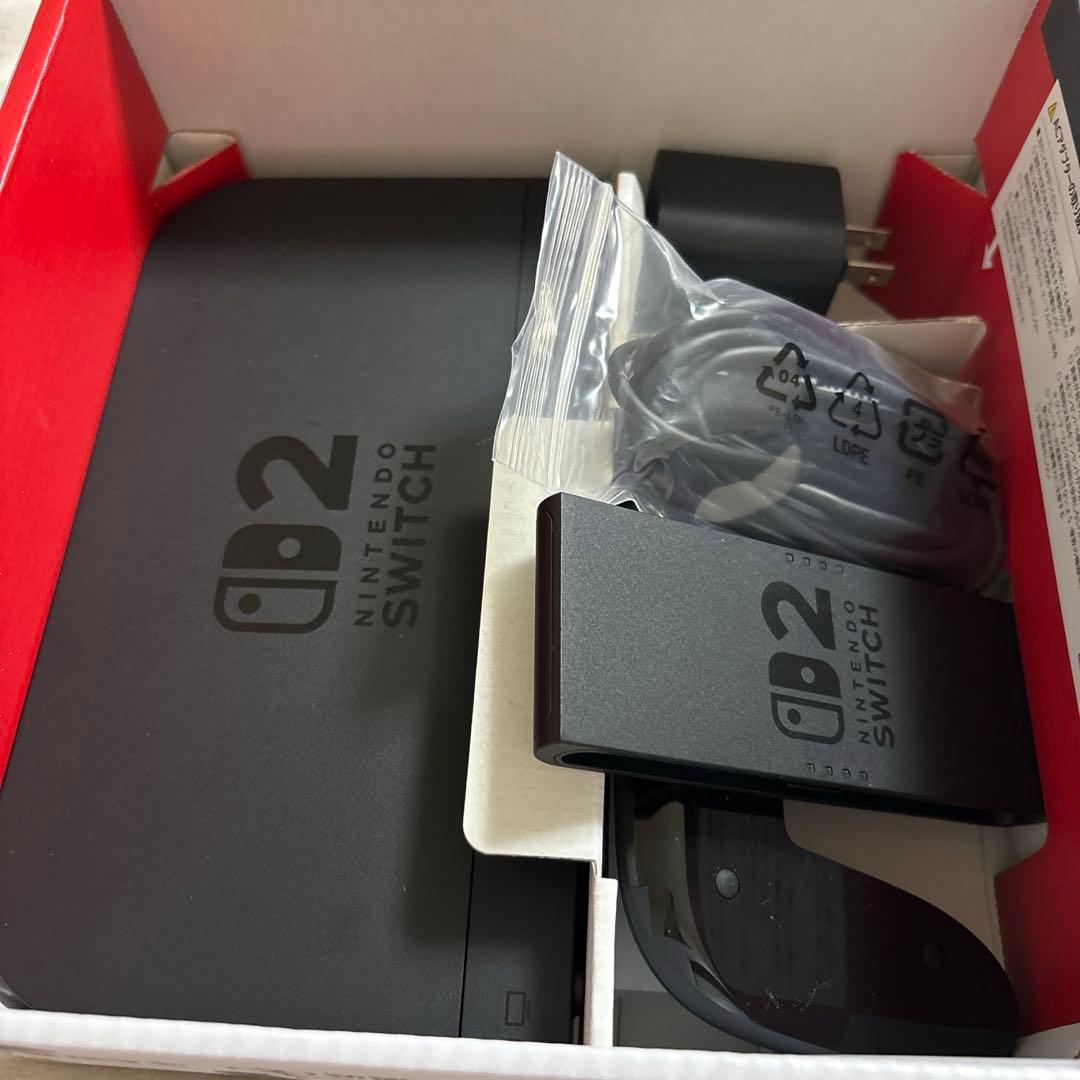Nintendo Switch2 本体　 日本語・国内専用　箱、付属品あり