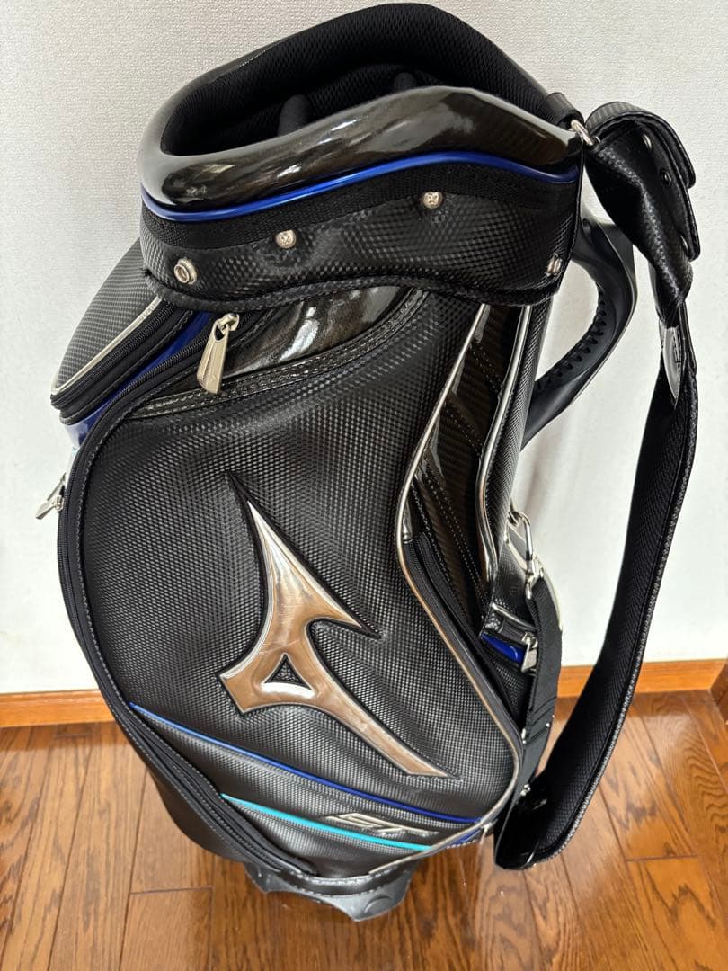 Mizuno ST ゴルフバッグ 黒/青