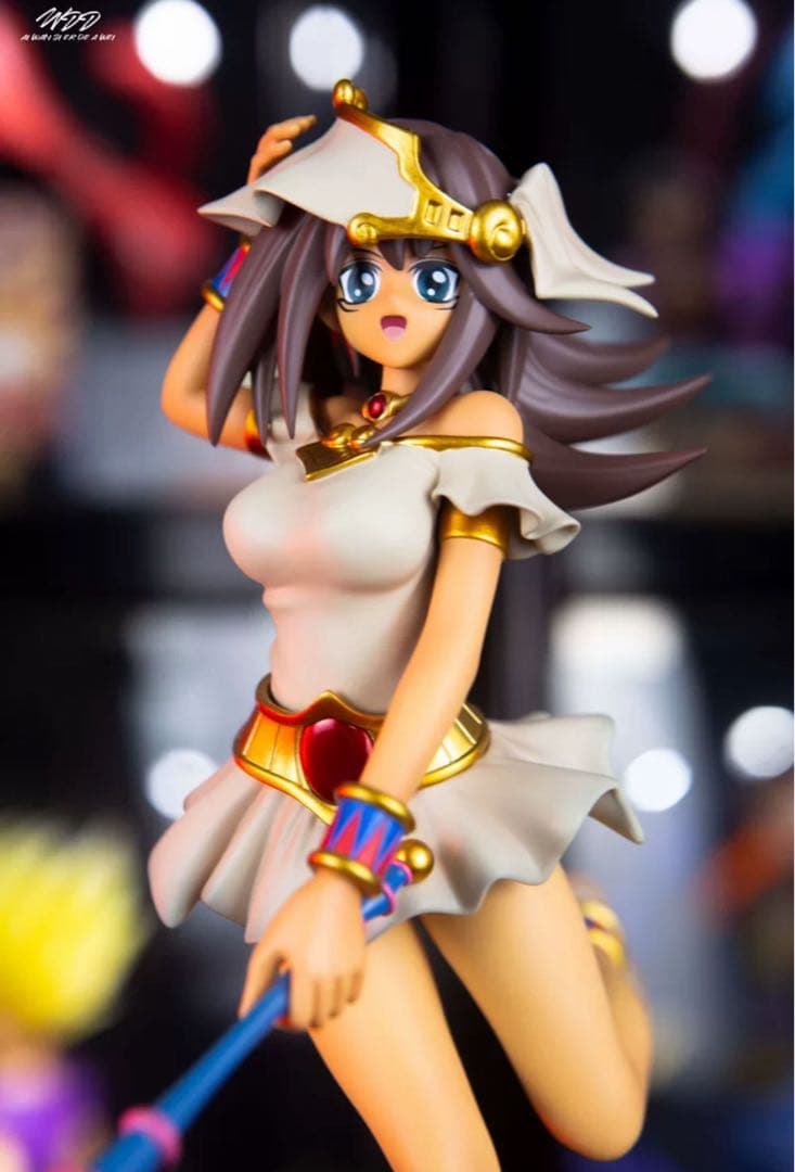 遊戯王 ブラック・マジシャン・ガール ガレージキット ガレキ スタチュー ①